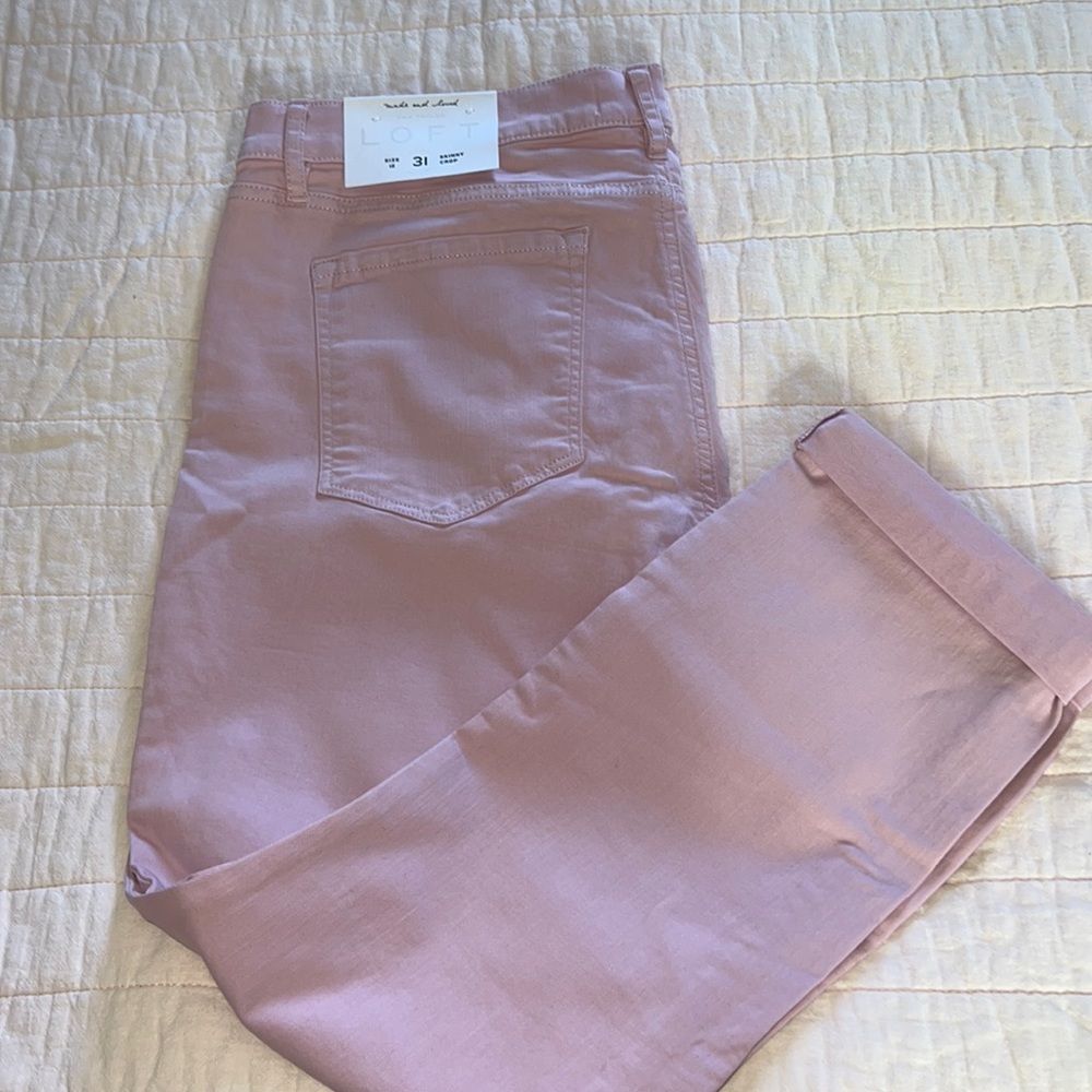 LOFT Skinny Crop jeans